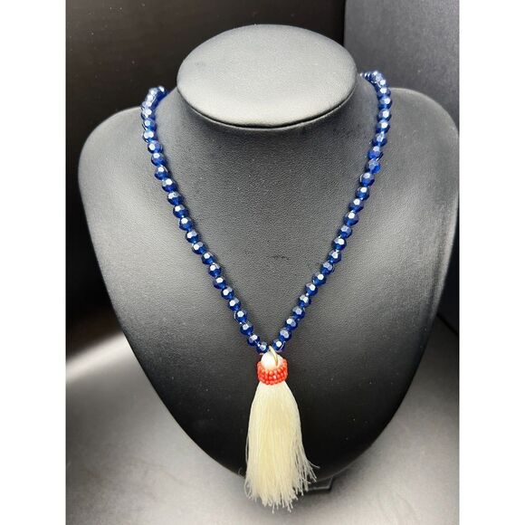 J.Crew White Tassel Necklace - Picture 5 of 5